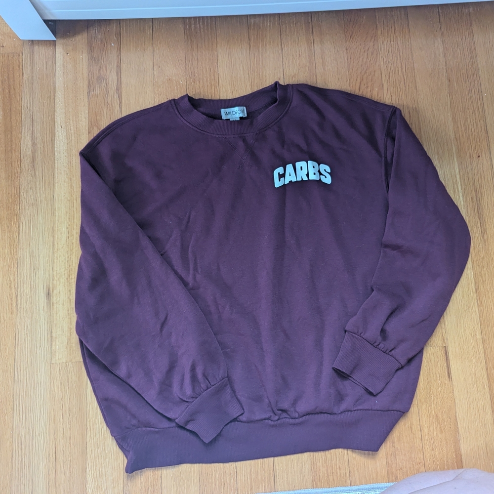 Women's Burgundy Sweatshirt